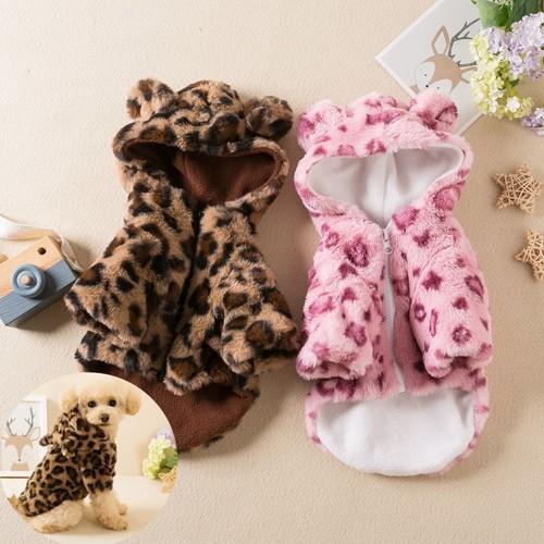 Thickened pet hooded coats - thickened,