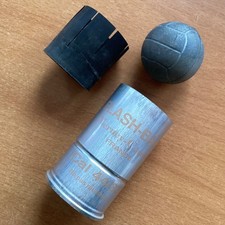 ORIGINAL, USED, Verney-Carron FLASH-BALL 44mm RUBBER BAT0N R0UND