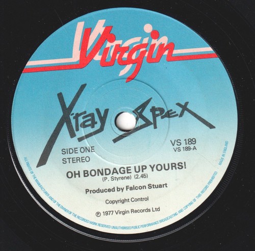 Ray spex bondage up yours - x-ray,