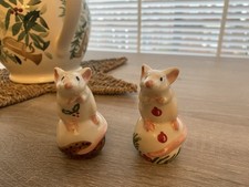 Peregrine pottery mice duo - peregrine,