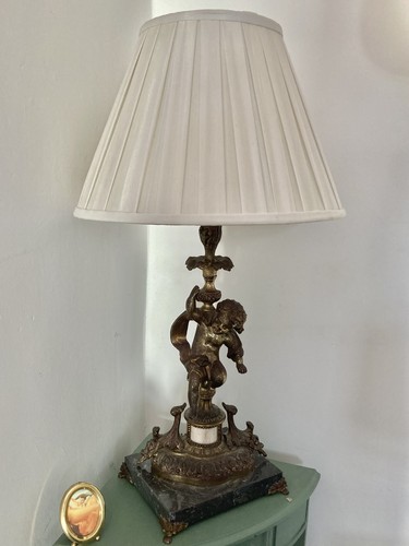 Antique french bronze marble - antique,