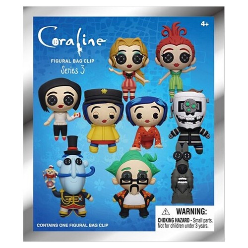 Coraline foam bag clip - coraline,
