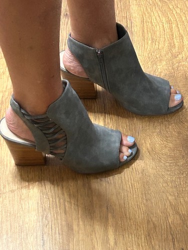 Just fab grey wedge heels - fab,