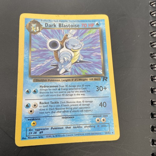 Dark blastoise 1st - dark,