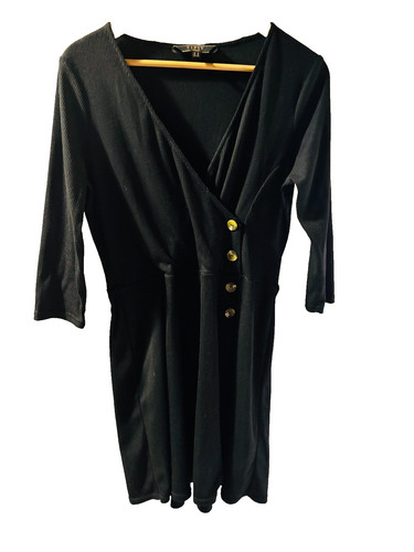 Lipsy london black - london, ribbed