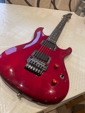 Ibanez Joe Satriani JS100 TR Electric Guitar - Transparent Red - Edge Tremelo