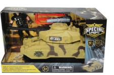 Big Military Combat Tank with