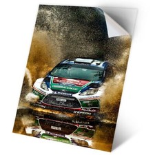 1 x Vinyl Sticker A2 - Rally