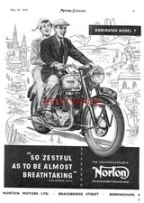 1954 Advert for NORTON