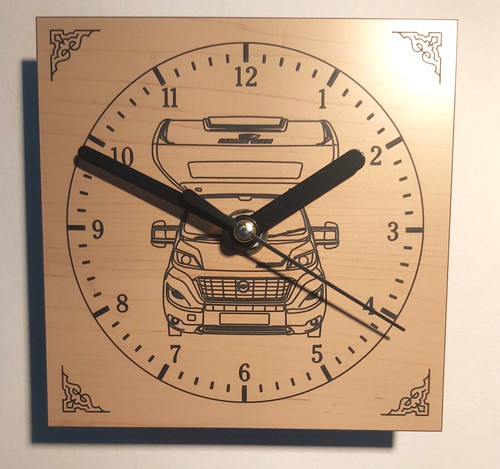 Roller team motorhome - team, clock