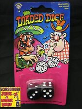 Loaded Dice ~ Joke Cheater's Dice ~ 1x Loaded, 1x Normal ~ Cheeky Trick Prank