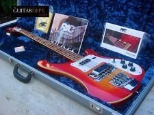 ♚SUPERB♚ULTRA RARE♚2008 Rickenbacker 4003 Stereo Bass ♚LIMITED Amber FireGlo♚GEM