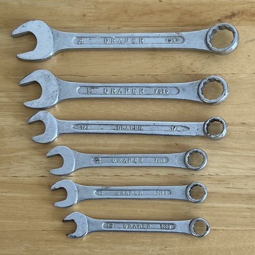 Draper combination spanner set - spanner,