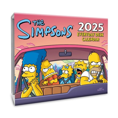 2025 calendar the - calendar, simpsons