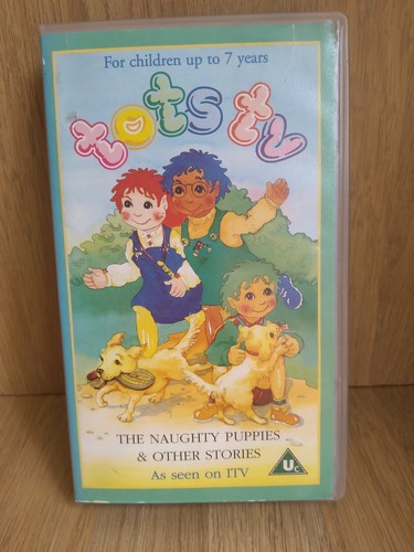 Tots naughty puppies vhs - puppies,