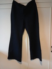 Very Black Size 14 Bootcut Stretch Trousers