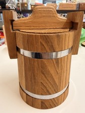 Honey barrel carved solid - honey,