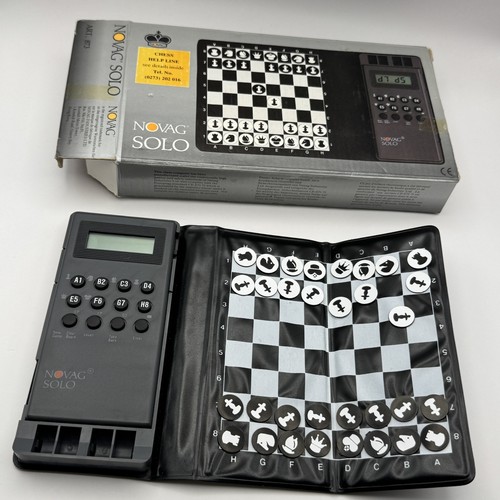 Novag solo electronic chess - solo,