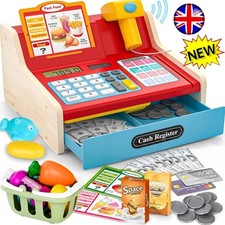 Kids Cash Register Toy Playset