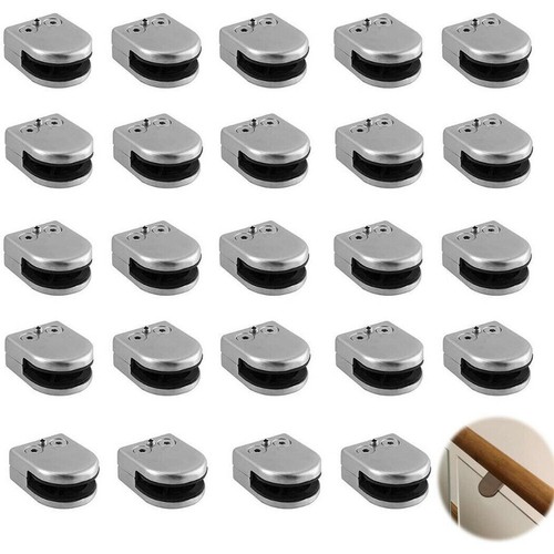24x glass clamp stainless - 24x,
