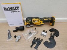 DeWALT DCS355 18V OSCILLATING MULTI TOOL BARE UNIT + 6PCE BLADE SET & FITMENTS