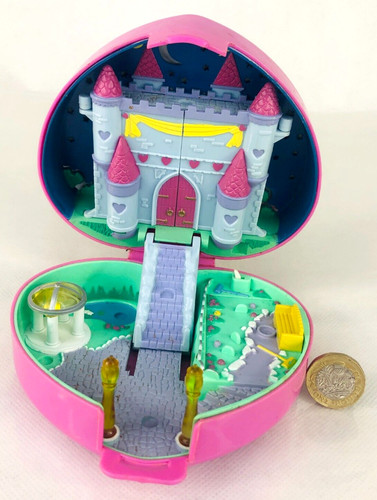 Polly pocket doll playset - doll, pink