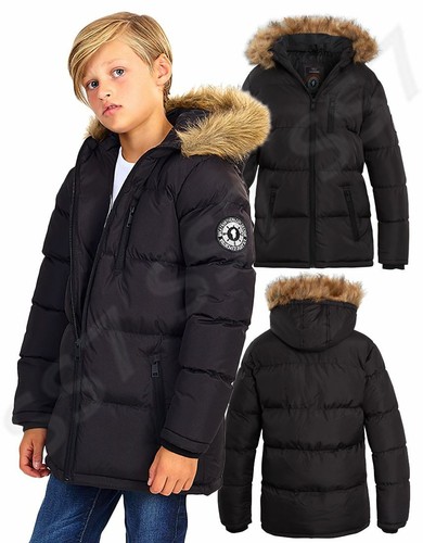 Boys padded parka - boys,