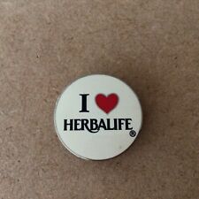 Herbalife - Rare “I Love Herbalife” Metal Pin Badge (B02)