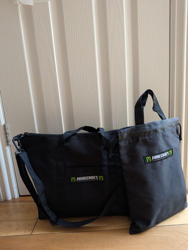 Minecraft tote bag gyms - gyms,