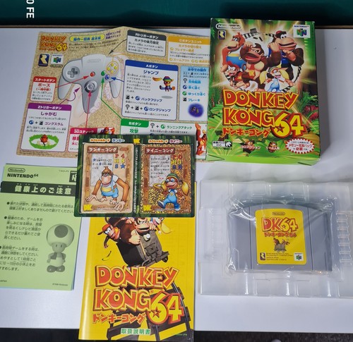 Jpn n64 donkey kong - donkey,