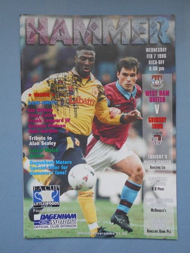 West ham grimsby - cup, 4th