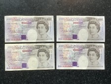 4x Old Twenty £20 Pound Notes