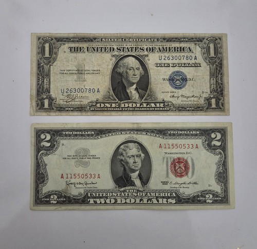 Old notes 1963 2 dollar - (2), $2