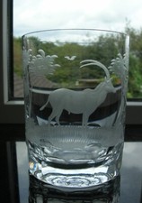 Rowland Ward - Ibex In Savannah Whisky Glass - Queen Lace
