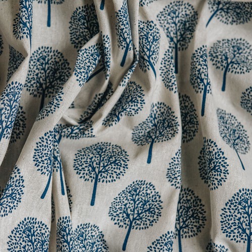 Navy blue tree - navy, on