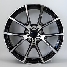 20" black pol ALLOY WHEELS BMW 5 / 6 / 7 SERIES  8.5 / 9.5 concave tyres