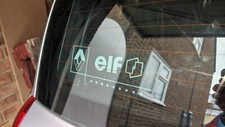 Renault Clio MK2 172 + 182 Rear Window Elf Sticker *REPLICA*