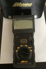 Metrotest earth loop impedance tester
