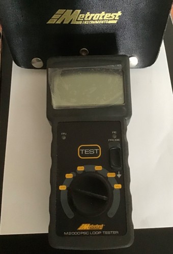 Metrotest earth loop - , impedance
