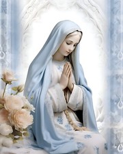 OUR LADY - THE VIRGIN MARY - MOTHER OF JESUS - UNFRAMED A4 PRINT PICTURE 138