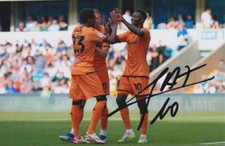Adama Traore Hand Signed Hull