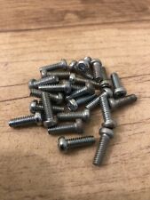 Meccano 25 x #111a  1/2" Zinc bolts allen head