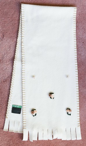 Scarf with flower - scarf,