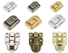 Toggle Latch Case Catch Lock Trunk Boxes Chest Suitcase Clasp Chrome Brass