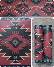 X2 90s Vintage UNION MADE Wallpaper BORDERS Rolls Traditional Aztec mexican