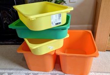 5x IKEA Trofast Storage Boxes