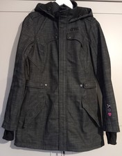 O'Neill Grey Hooded Mid Length