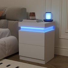 Bedside Table Cabinet Charging