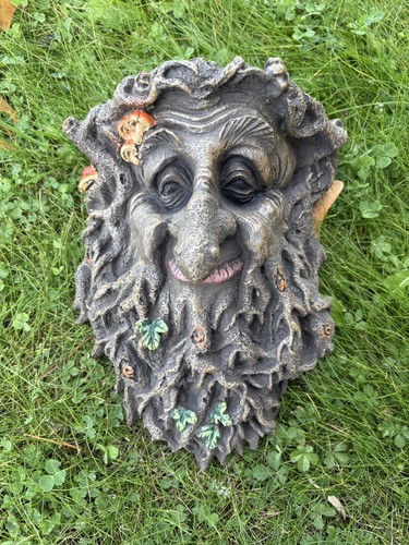 Wise tree man garden wall - wise,