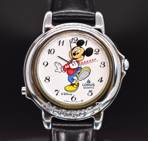 Vtg lorus disney mickey mouse - lorus,